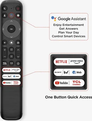 TCL C61B 43 inch Ultra HD 4K Smart QLED TV (43C61B)