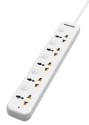 Philips SPN1358WD 5 Way Extension Socket