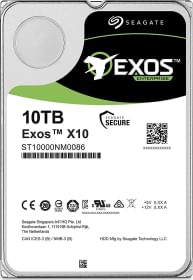 Seagate Exos x10 10TB SATA Enterprise Hard Disk Drive