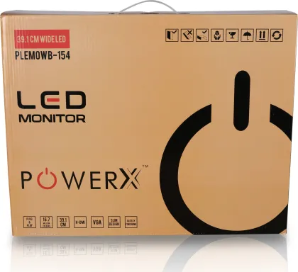 Powerx PLEM0WB-154 15.4 inch HD Monitor