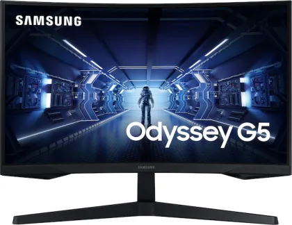 Samsung Odyssey G5 LS32AG550EW 32-inch QHD Curved Gaming Monitor