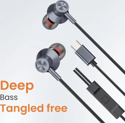 JUST CORSECA SyncBeat Type-C Wired Earphones