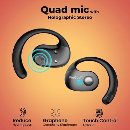 WeCool MoonWalk Mini OWS True Wireless Earbuds Price in India 2025 ...