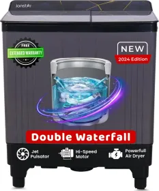 Ionstar GLOW90DLXGBS 9 Kg Semi Automatic Washing Machine