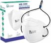 Mcovid CE and ISO Certified N-95 Anti Pollution, Reusable, Washable Protective Men/Women Face Mask with Head loop (White) -Pack of 10