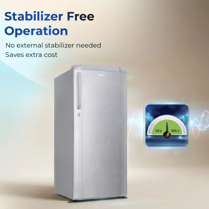 Haier HED-171MSA-P 165 L 1 Star Single Door Refrigerator
