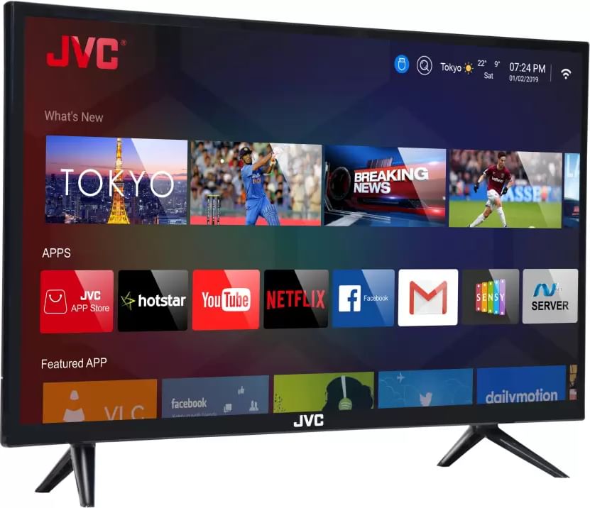 JVC LT-32N3105C 32-inch HD Ready Smart LED TV Best Price in India 2022 ...