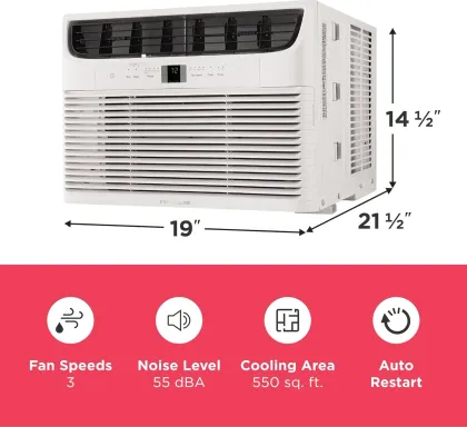 Frigidaire FHWC123TC1 12000 BTU 115V Window AC