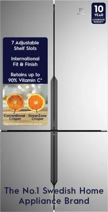 Electrolux UltimateTaste 700 EQE5600B-S 634 L Side by Side Refrigerator