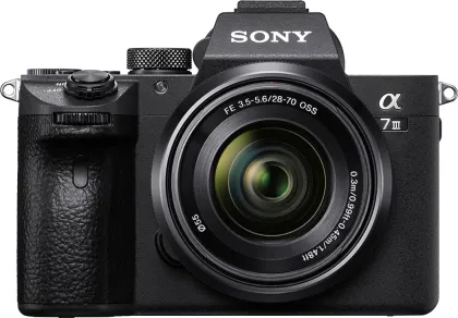 Sony a7 III 24.2MP Mirrorless DSLR Camera with 28-70mm F/3.5-5.6 OSS Lens & 85mm F/1.8 Prime Lens