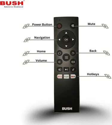 Bush BH43S YPRO/Q 43 inch Full HD Smart QLED TV