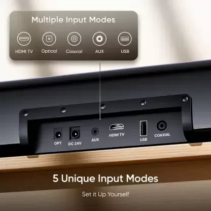 Mivi Fort H120 120W Bluetooth Soundbar