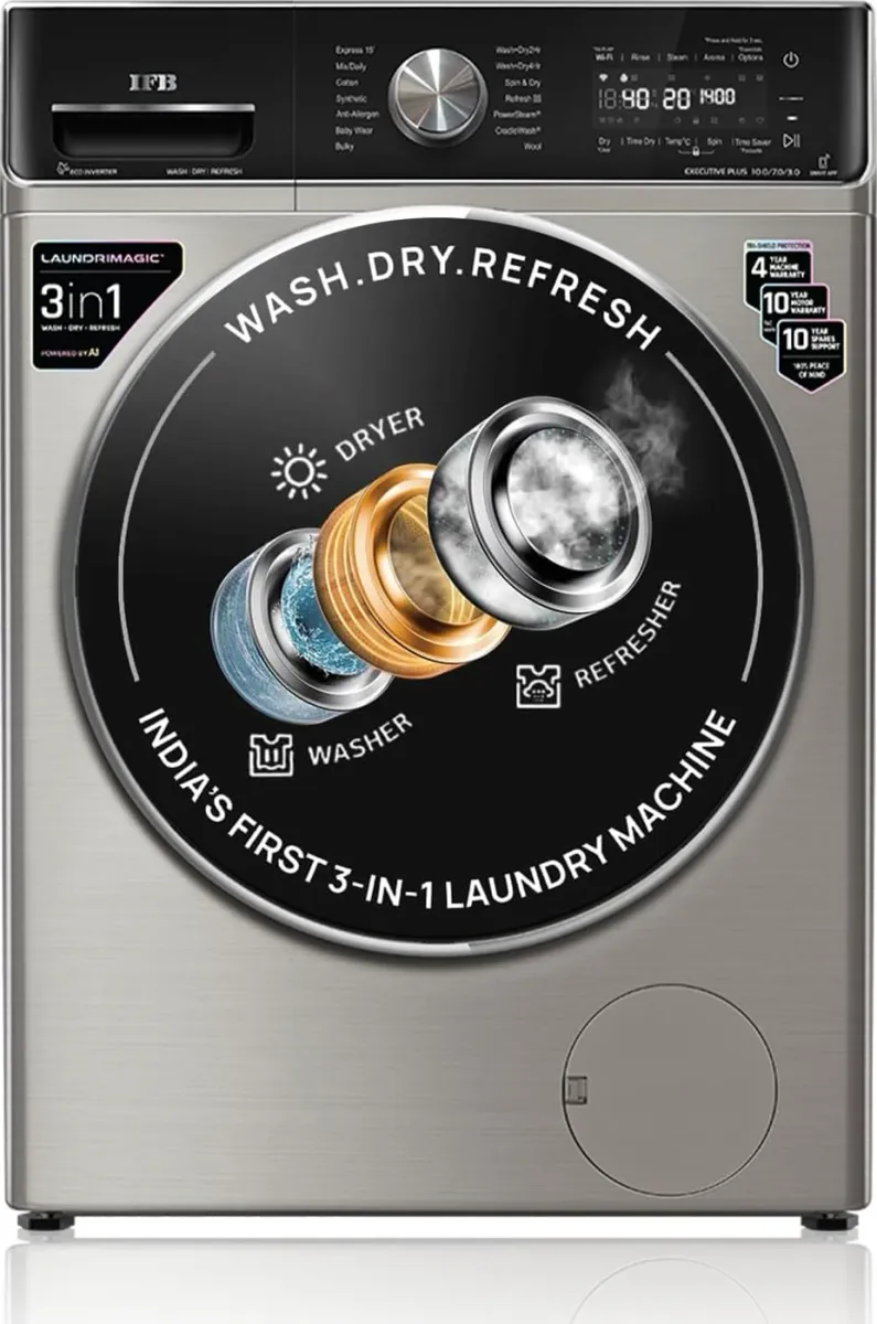 IFB Executive Plus ZXV 10 kg Fully Automatic Front Load Washing