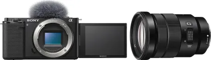 Sony Alpha ZV-E10 24MP Mirrorless Camera with E APS-C 18-105mm F/4 Zoom G Lens