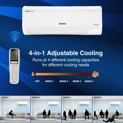 Voltas 125V Vectra CAW 1 Ton 5 Star 2024 Inverter Split AC