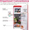 Frigidaire EFR756 7.5 Cu Ft Double Door Refrigerator