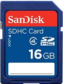 SanDisk 16GB Class 4 SDHC Memory Card (SDSDB-016G-B35)