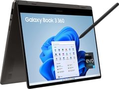 Samsung Galaxy Book 3 360 13 NP730QFG-KA2IN Laptop vs Apple MacBook Air 2022 Laptop