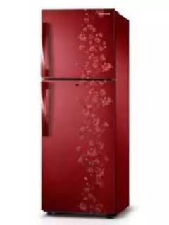 samsung fridge double door red colour