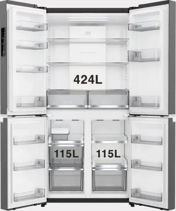 Whirlpool Luxuriem NB465436THA43C2TPM 654 L 3 Star French Door Refrigerator