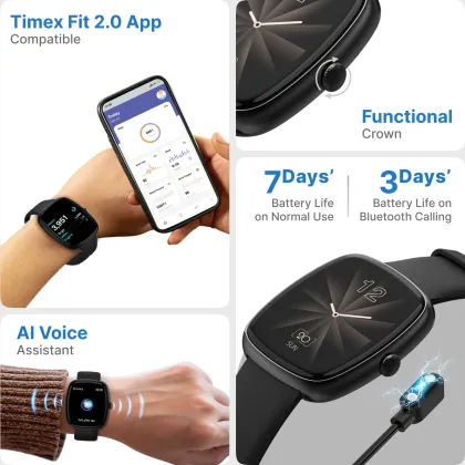 Timex iConnect Calling Ace Plus Smartwatch