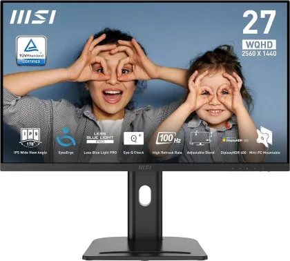 MSI PRO MP273QP E2 27 Inch Quad HD Monitor