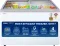 Haier HFC-300GM5 300 L 5 Star Glass Top Deep Freezer
