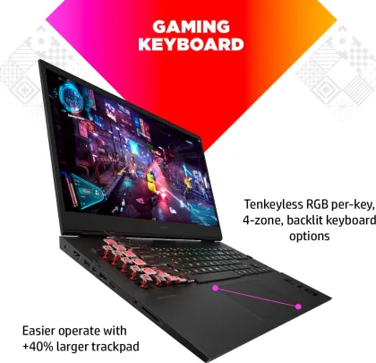 HP Omen 17-ck1023TX Gaming Laptop (12th Gen Core i9/ 32GB/ 2TB SSD/ Win11/ 16GB Graph)