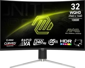 MSI MAG 325CQRXF E2 31.5 inch WQHD Monitor