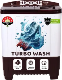 Inno-Q 75-TURBO-EXL-WM 7.5 Kg Semi Automatic Washing Machine