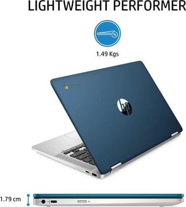 HP Chromebook 14a-ca0504TU Laptop (Celeron N4020/ 4GB/ 64GB eMMC/ Chrome OS)