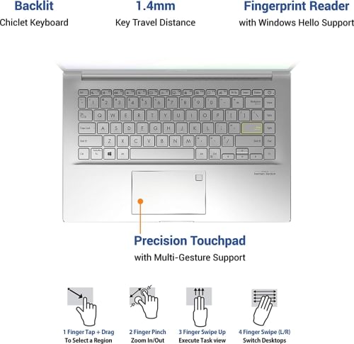Asus VivoBook 14 K413FA-EK583TS Laptop (10th Gen Core i5/ 8GB/ 512GB SSD/ Win 10)