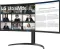 LG UltraWide 34WR55QK-B 34 inch WQHD Curved Monitor
