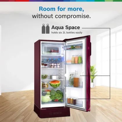 Bosch CST20W34VI 207 L 4 Star Single Door Refrigerator