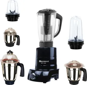 Sunmeet MGF20-223 600W Juicer Mixer Grinder (6 Jars)