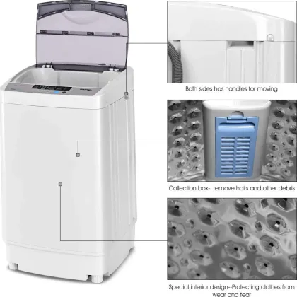 Giantex EP23113 1.34 cu ft Fully Automatic Top Load Washing Machine