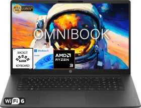 HP OmniBook 3 17.3 Laptop (AMD Ryzen 3 30/ 8GB/ 256GB SSD/ Win 11)