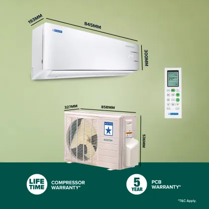 Blue Star ID312YNUS 1 Ton 3 Star 2023 Inverter Split AC
