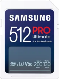 Samsung Pro Ultimate 512GB SDXC UHS-I Memory Card