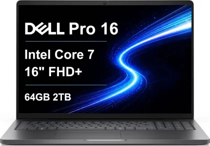Dell Pro 16 PC16250 Laptop (Intel Core 7 150U/ 64GB/ 2TB SSD/ Win 11)