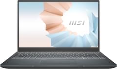 MSI Modern 14 B5M-242IN Laptop vs MSI GF63 Thin 10SC-848IN Gaming Laptop
