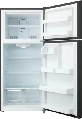 Midea MRT18S3ABB 18 Cu Ft Double Door Refrigerator
