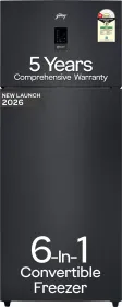 Godrej RF EON 416AN RCI GR BK 415 L 1 Star Double Door Refrigerator