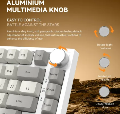 Attack Shark K85 Wired Mechanical Keyboard - image 4