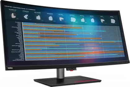 Lenovo ThinkVision P40w-20 39.7 inch WUHD Monitor