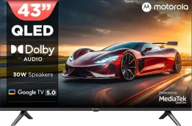 Motorola 43UHDIQMWSDQ 43 inch Ultra HD 4K Smart QLED TV