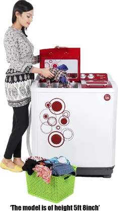 Electrolux WM ES80EEWH-CLS Semi Automatic Washing Machine