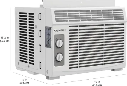 AmazonBasics MWHUK-05CMN8-BCK0 5000 BTU 115V Window AC
