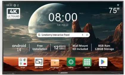 Limeberry SP-IWB-982075 75 inch Ultra HD 4K Interactive Flat Panel