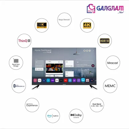 Gangnam Street UHDGG50WS02VT 50 inch Ultra HD 4K Smart LED TV